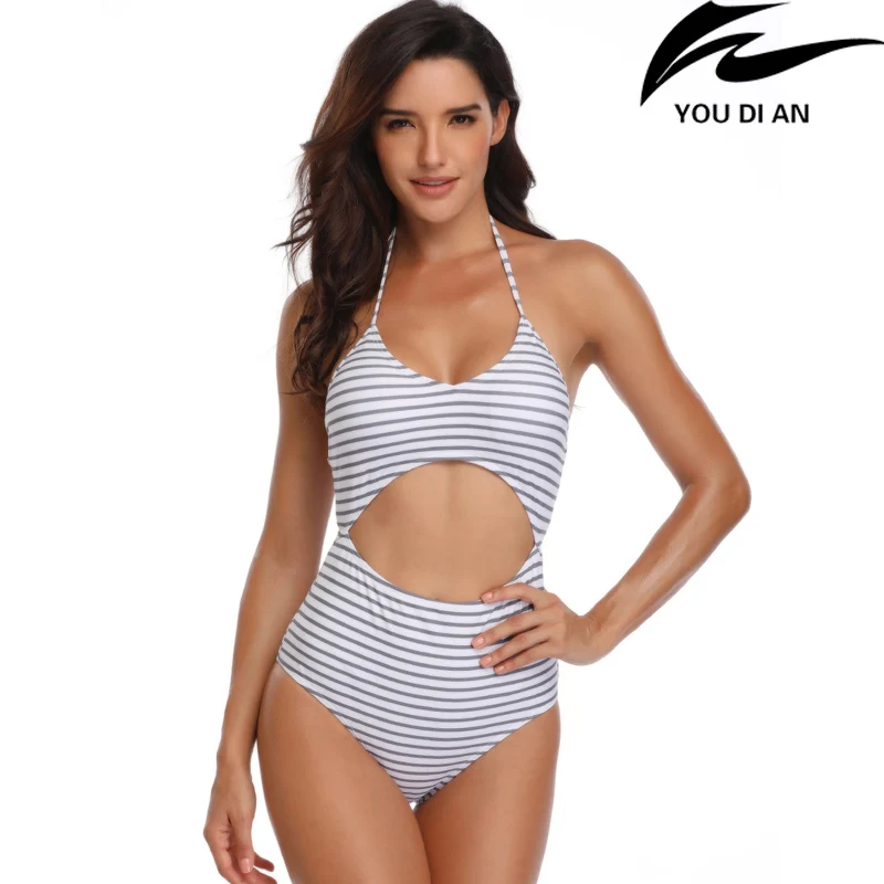

New one piece swimsuit women hot sexy swimwear swim suit one piece plus size swimming wear beach bathing swimwear larges size