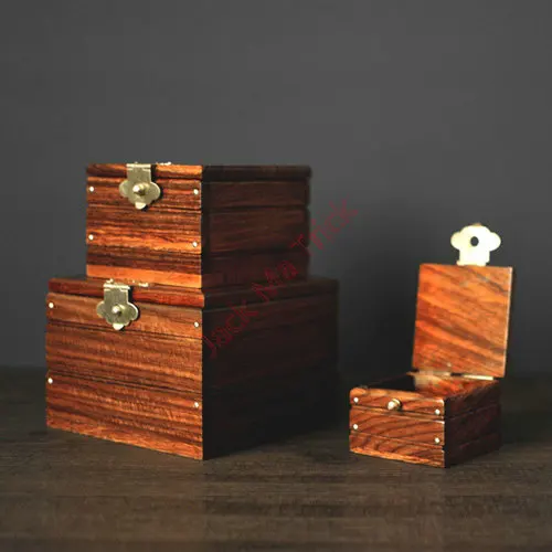 

Super Locked Boxs - Professional (ROSEWOOD EDITION)- Stage Magic, Magic Trick