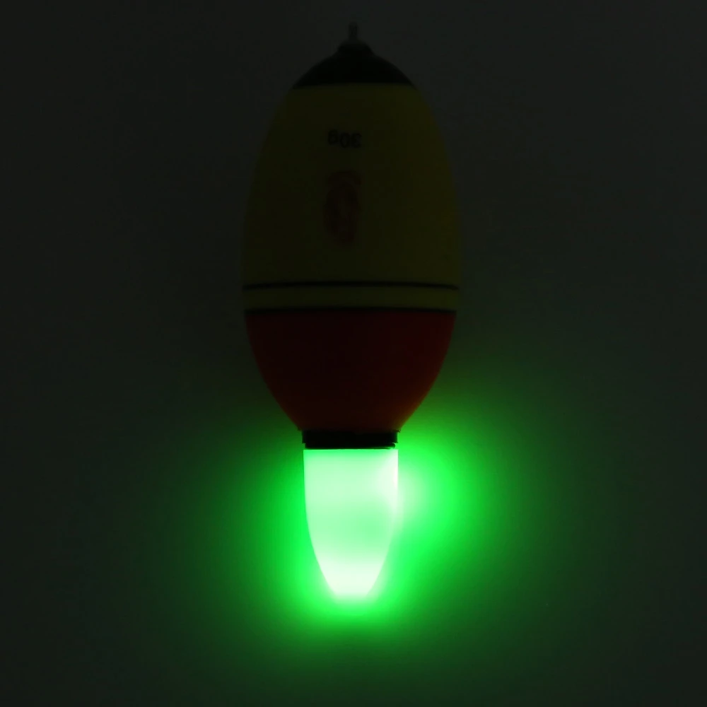 Эва электронный светодио дный поплавок светодиодный свет Кнопка батарея Вес 20 г 30 г 40 г Светящиеся Рыболовные Поплавки пластик водостойкий поплавок укус