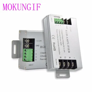 

Fast shipping 5pcs DC12V-24V 30A 360W Aluminum RGB led Amplifier controller 360W RGB Amplifier For SMD 5050 3528 RGB LED Strip