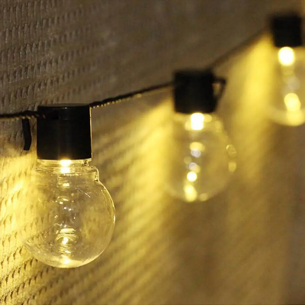 

Edison Bulb LED Light String Ball Light Outdoor Waterproof Decorative Christmas Lights Battery (Self-Provided) for Garden Party