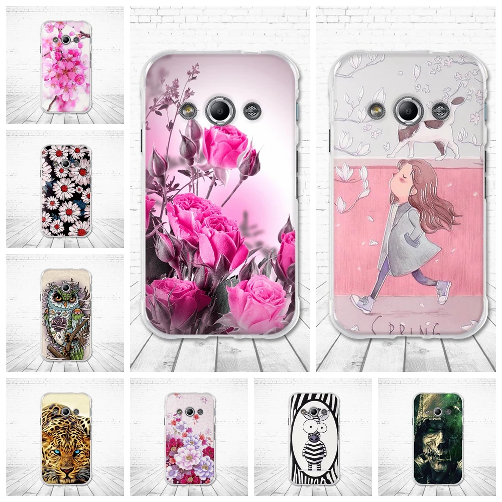 Чехол из ТПУ для Samsung Galaxy Xcover 3 G388 G388F Мягкая силиконовая задняя крышка X Cover чехлы
