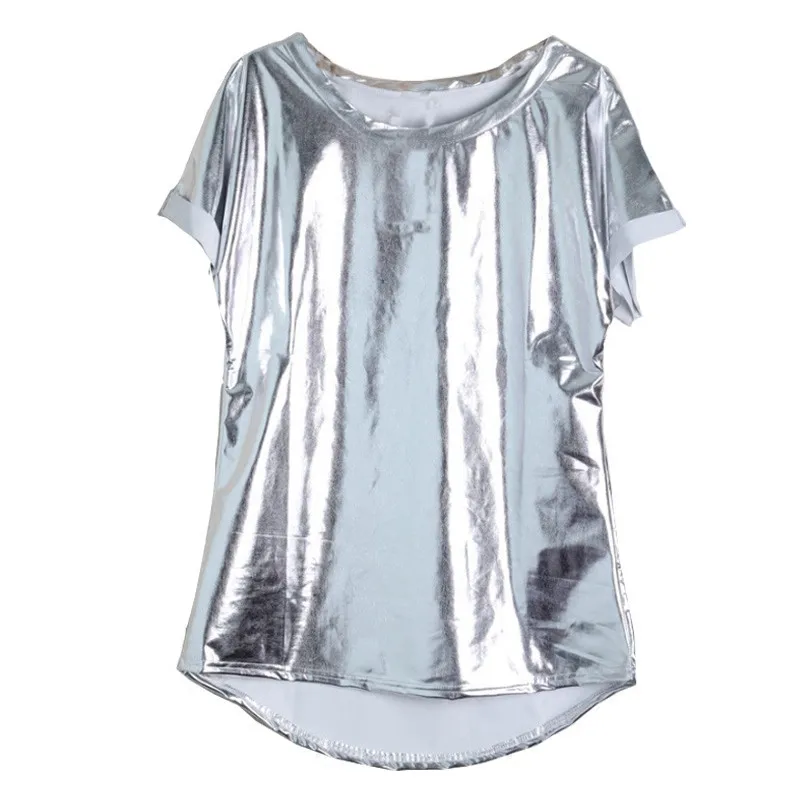 silver top party wear