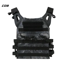Тактические CQB открытый жилет Для мужчин Cordura защиты спортивные жилеты Антисейсмические камуфляж армии поклонников оборудовать Для мужчин t