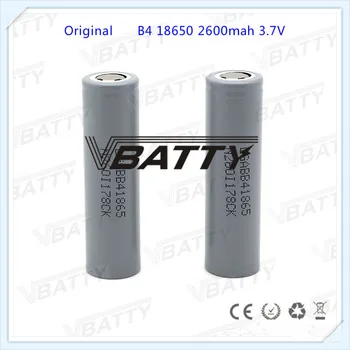 

Original LG 18650 2600mAh 3.7V Rechargeable Li-ion battery 18650 fan cgr18650 B4 18650smpl mod 18650 (2 pcs)