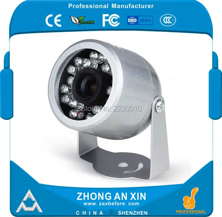 ZhongAnXin 0.3MP серийный протокол JPEG мини камера автомобиля инфракрасная ночного