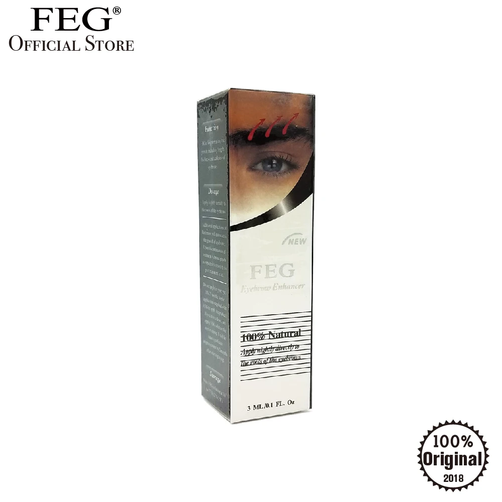 

FEG Official Store FEG Eyebrow Enhancer Original Eyebrow Growth Treatment 3ml Liquid