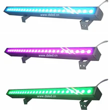 CE, хорошее качество, высокая мощность 72 Вт линейный RGB светодиодный шайба стены, RGB Светодиодный прожектор, 24 В DC, 24*3 Вт RGB 3in1, 100 см/шт., DS-T21A-72W-RGB