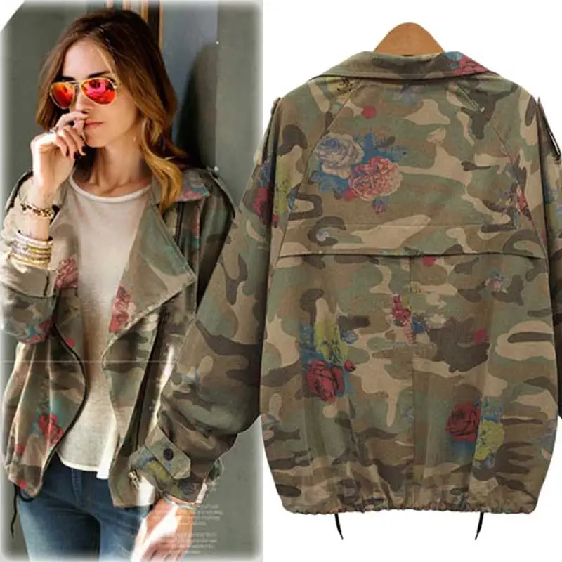 Куртка женская демисезонная свободного покроя с длинным рукавом летучая