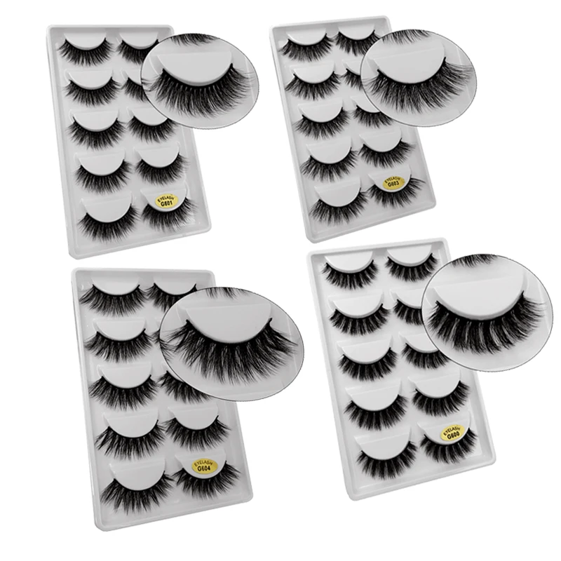 

3d mink lashes false eyelashes natural long eye lashes handmade mink eyelashes false eyelash for makeups cilios lashes maquiagem