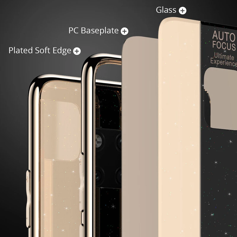 Для Xiao mi Red mi Note 7 5 6 чехол Роскошный TPU Edge+ Жесткий PC оргстекло защитный чехол на заднюю панель для mi x 2 2S Play Phone shell