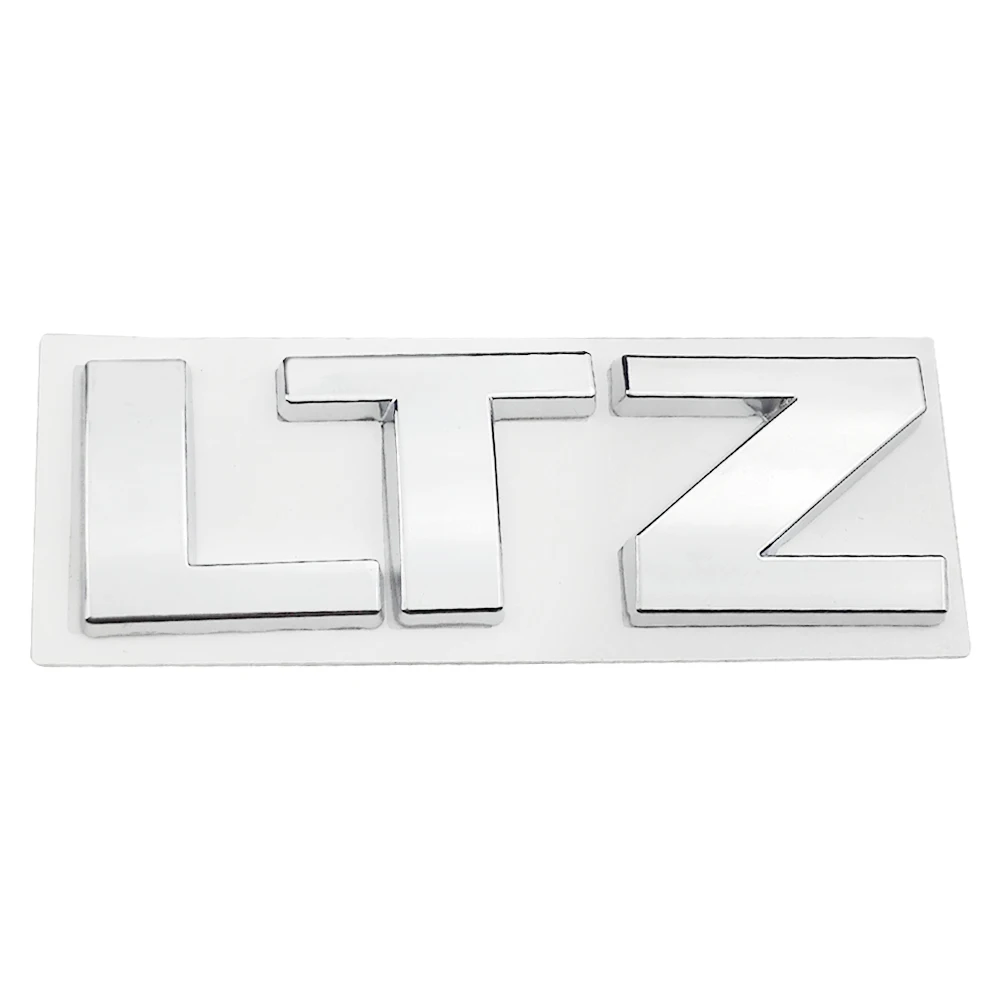 Автомобильная эмблема 3D для Chevrolet LTZ Silverado Cruze Lacetti Captiva Epica Spark Aveo Orlando металлическая