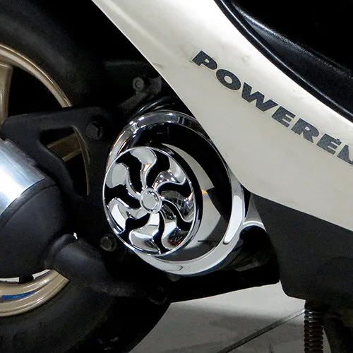 

Motorcycle Accessories For Honda DIOZX AF34/AF35 Motorcycle Scooter chrome Fan cover Electroplated fan cover