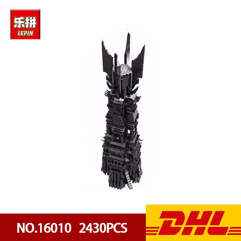 

DHL LEPIN 16010 2430Pcs Lord of the rings Lord of the rings Model set Building Kits Model Compatible10237 Children Gift