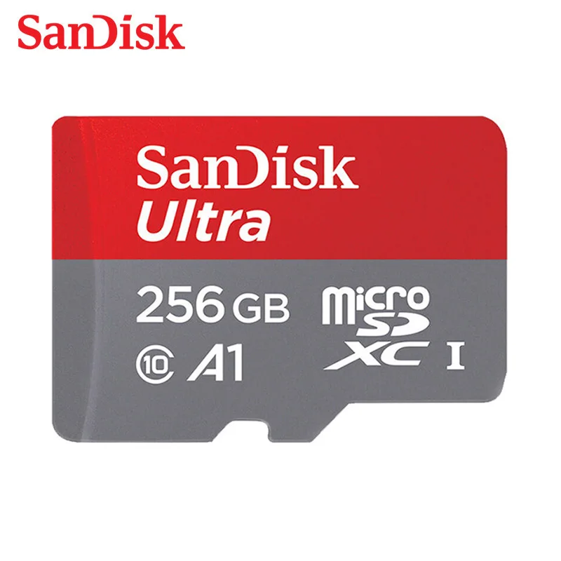 Карта памяти sandisk, sd карта, 16 ГБ, 32 ГБ, 64 ГБ, карта памяти micro sd, 128 ГБ, mecard, micro sd, карта, класс 10, флеш-память для автомобиля - Емкость: 256GB