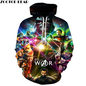

War 3D Print Hoodies Men Women Sweatshirt Autumn Casual Tracksuit Brand Boy Hooded Coat Pullover HipHop Drop ship ZOOTOP BEAR