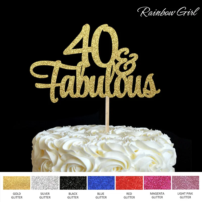 Ladies 40th Birthday Cake Ideas