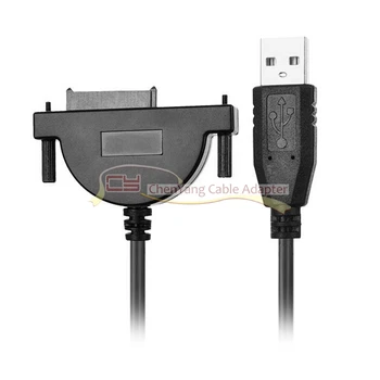 

USB 2.0 to Slimline SATA 7+6 13Pin for DVD CR-ROM Drive Adapter Cable