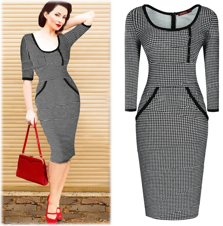 1950s sheath dress