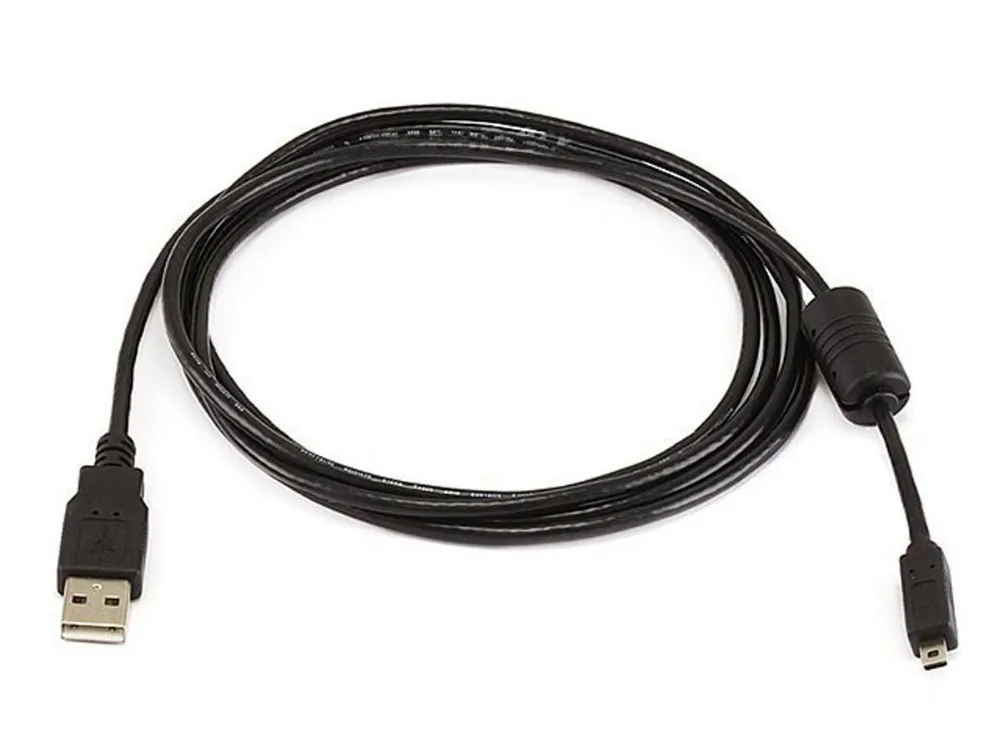 1000 шт. 8-контактный мини разъем USB кабель для Nikon D7200 D7100 D3200 D750 D5200 D5100 V1 S8000 Coolpix 2100 2200