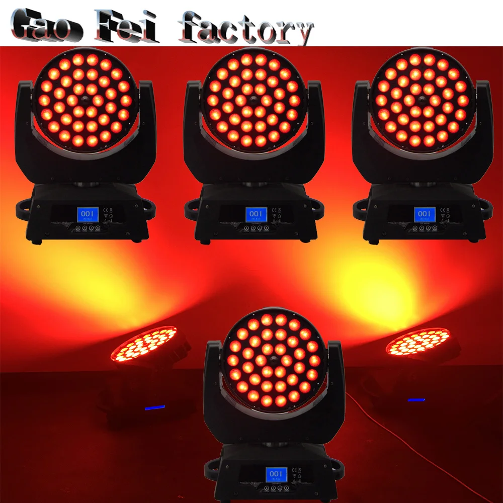 

4pcs/lot hot sale 36x12w moving head led dmx512 540 degree / 270 degree 0.2-16times/second profesional stage light from china