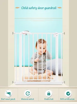

66-194cm baby safety door Babysafe Baby Safety Door Bar Stair Railing door Fence Pet Dog Fence Separation