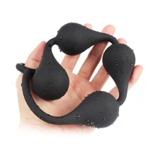 Silicone Big Anal Beads Butt Plug Dildo Stimulate Anal Balls Expander Anal Plug Vaginal Prostate Massager Sex Toys For Women Men