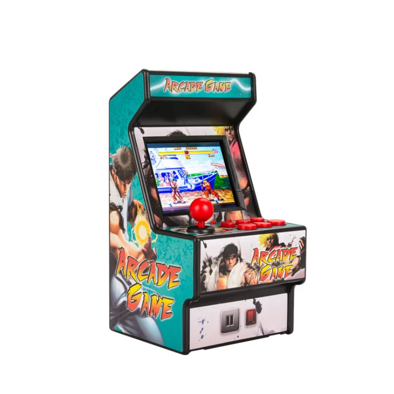 

16 bit sega arcade mini retro console handheld portable classic game console sega player with 156 games (RHAC01)