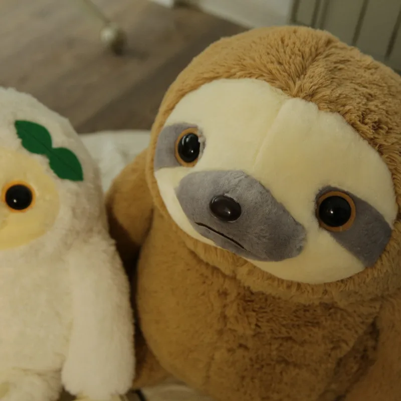 Cute Simulation Sloth Stuffed Doll Lovely Lifelike Sloth Plush Toys Baby Kids Friend Peluche Dolls  Gift Brinquedos  (1)