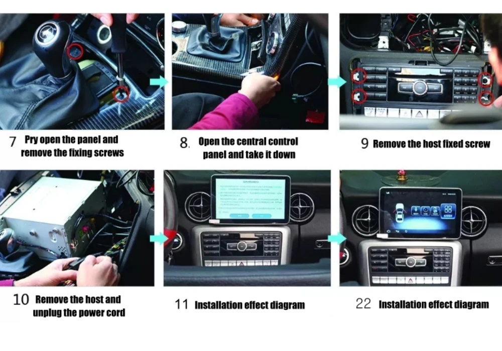 Top Liandlee For Mercedes Benz MB SLK Class R172 Original Car System Radio BT GPS Navi Map Navigation Multimedia No CD DVD Player 30
