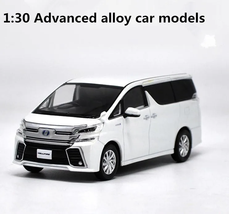 Оригинальная модель Toyota ALPHARD с высокой имитацией 1:30 игрушечные деловые машинки