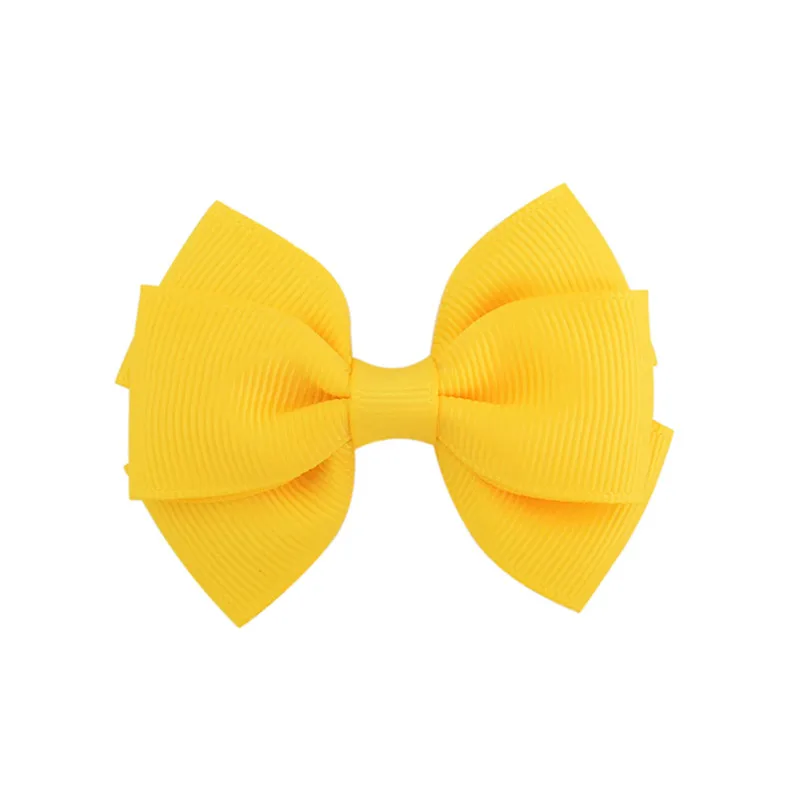 Toddler Baby Girls Hair Clip Small Ribbon Bows Hairpins Boutique Barrette Hairgrip Baby Girl Hair Accessoriess (10)