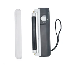 Портативный УФ светодиодный фонарик лампа, детектор валюты