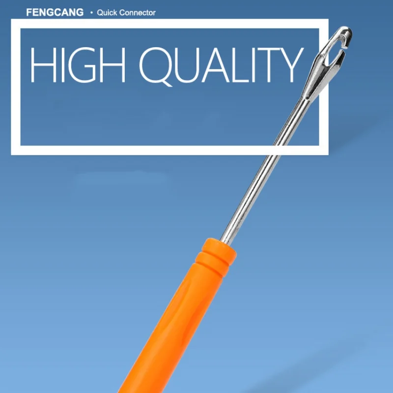 

Quick Release Hook Portable Fishing Tackle Hook Detacher Remover Stainless Steel Safety Extractor Fish Tackle Tools Removal Tool