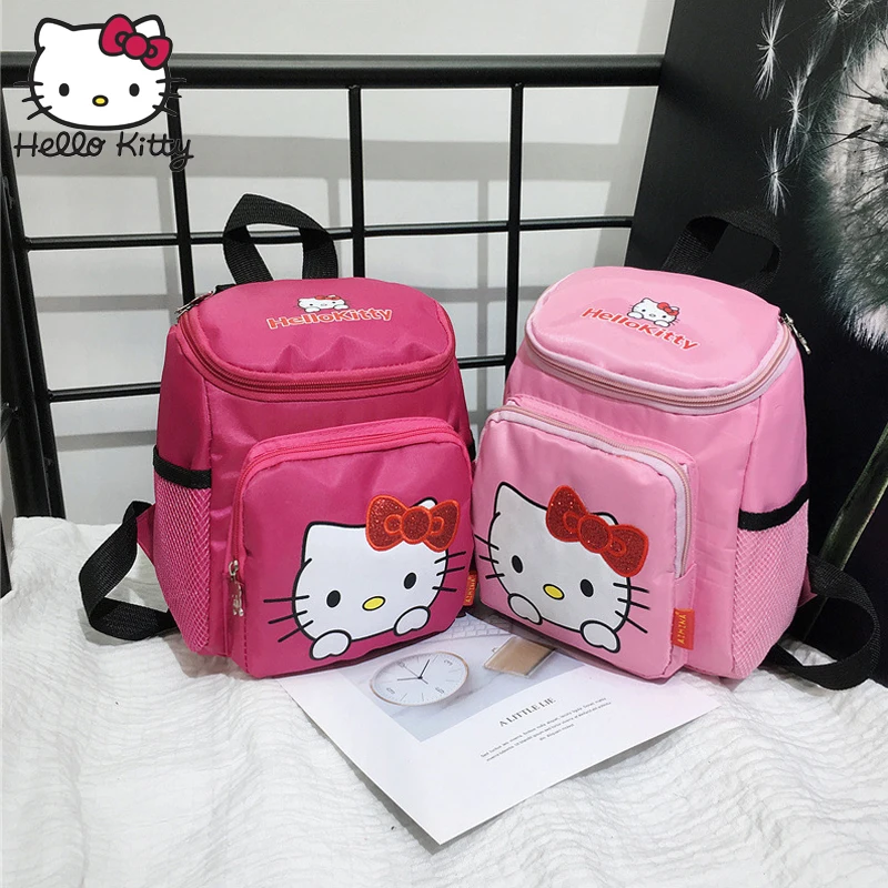 Kawaii Мультяшные Розовые hello kitty Рюкзаки милые сумки рюкзаки для девочек маленькие сумки детские школьные сумки подарки для детей хорошее качество