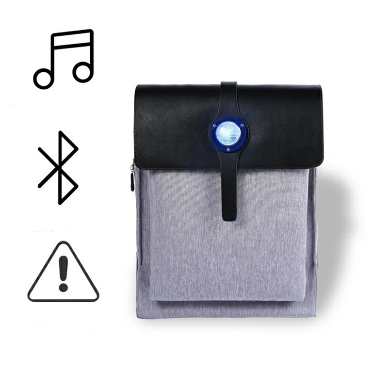 

Wireless Intelligence USB charging Bluetooth Speaker Anti Theft bicycle sound waterproof portable card subwoofer Backpack