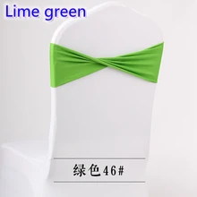 Цвет темно-зеленый спандекс пояса лайкра створки для крышки стула спандекс Группы галстук-бабочка для Свадебные украшения Банкетный дизайн для продажи