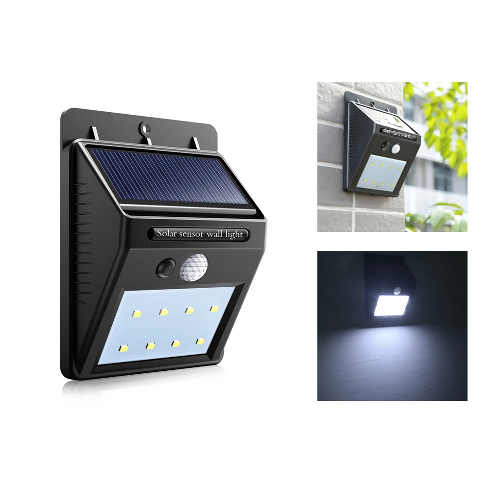 solar panel door light