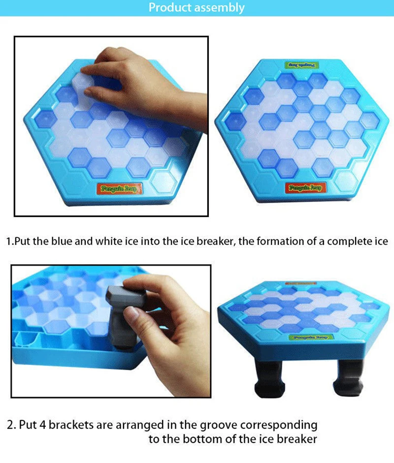 Забавный Пингвин ловушка интерактивные вывеска indoor Board игра «ледокол» сохранить родитель-ребенок стол развлечений игрушки для детей, подарки