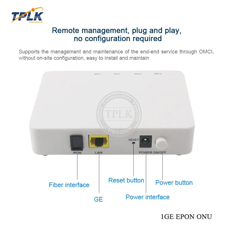 TYPE2 1GE EPON ONU/ONT совместимый hua wei ZTE Fiberhome OLT с портом для FTTX индивидуальный