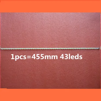 

4piece/lot 455mm LED Backlight Lamp strip 43leds For Sharp RUNTK4335TP SLED090907 REV.1 AE4060B LK400D3LA8S 40 inch LCD Mon