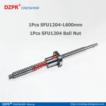 

RM1204 Precision Ball screw L600mm / 23.62inch with ball nut+end machining # diy cnc part