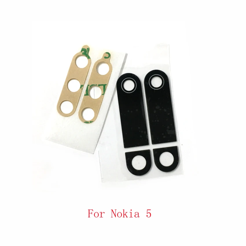 Крышка для задней камеры Nokia 5 6 8 2 шт. стеклянная крышка объектива с aheasive сменные