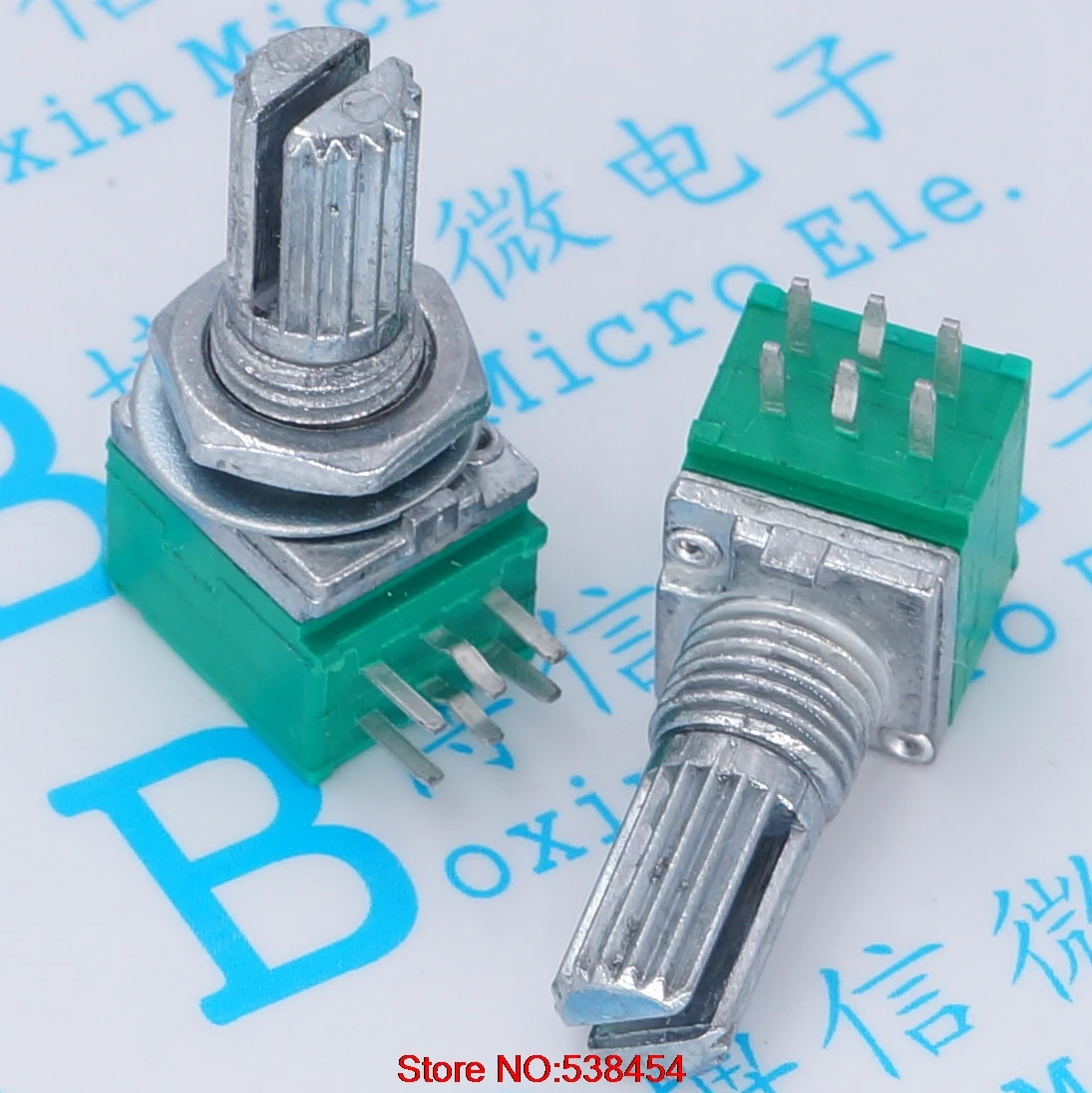 Dual RK097N 50K potentiometer audio amplifier potentiometer B50K handle