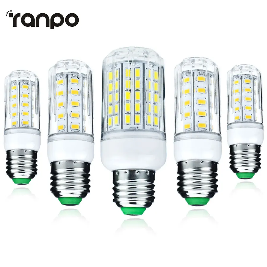1 шт. светодиодные лампы E27 3 Вт 5 7 9 12 15 18 20 25 AC 220 В 110 5730 SMD|candle light|e27 led corne27 corn bulb |