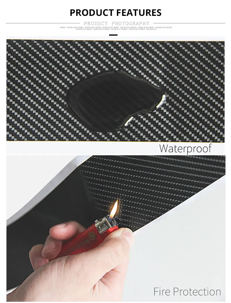 Car Rear Bumper Guard Sticker Trunk Guard Plate Protector Carbon Fiber Door Sill Trim Cover Pad Car Stickers Styling Accessories (4)