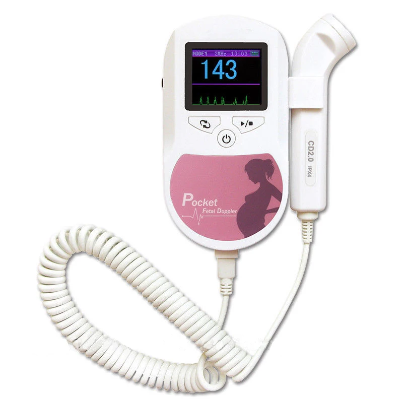 

Best doppler fetal ultrasound pregnancy Sonoline C2 2MHz or 3MHz Portable Baby Heart Fetal Doppler