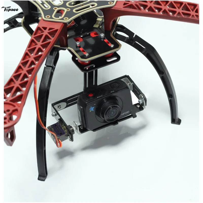 

FPV Single Axis Camera Gimbal With Servo Support Multi Camera Seat Mount For F450 RC FPV Multirotor Aircaft Quadcopter Drone DIY