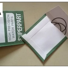 270 шт 0,9 мм Толстый круглый корпус часов назад уплотнительное кольцо для ремонта часов