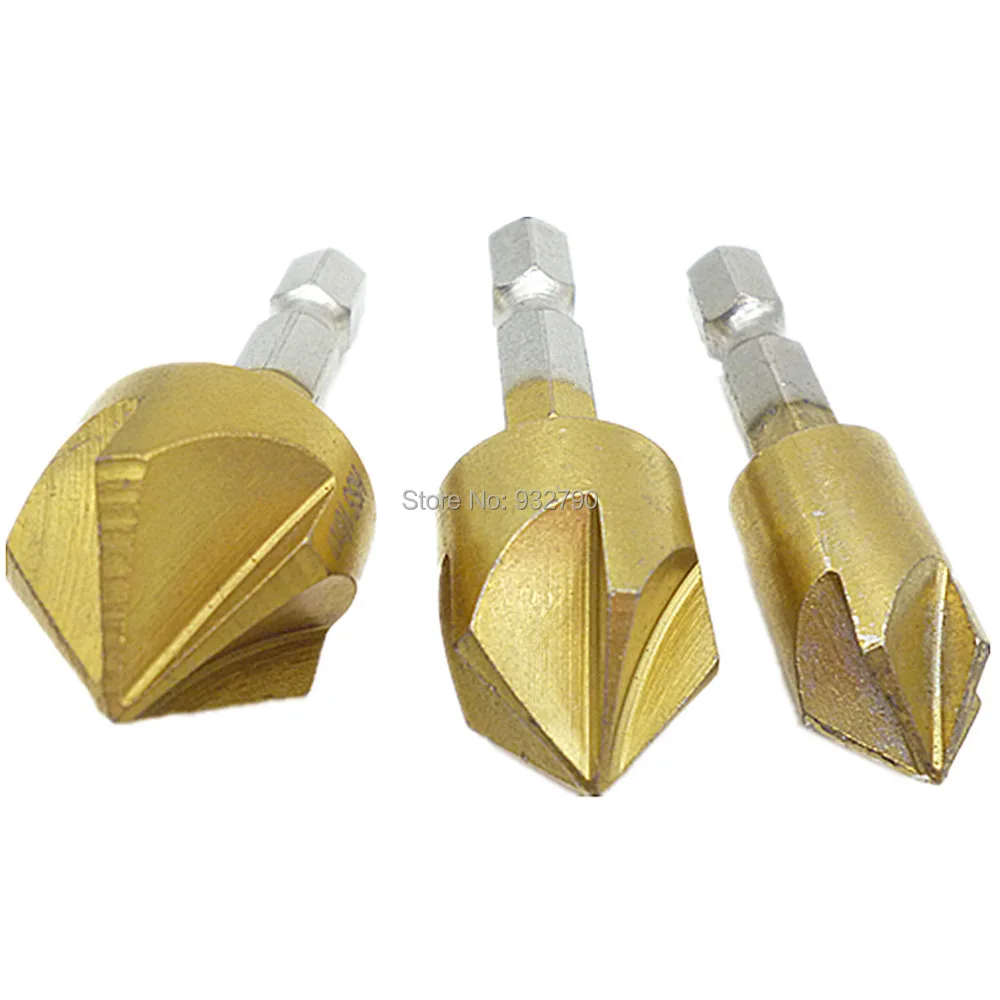 Deburrs  Chamfer Holes In Soft Metal  Wood Card